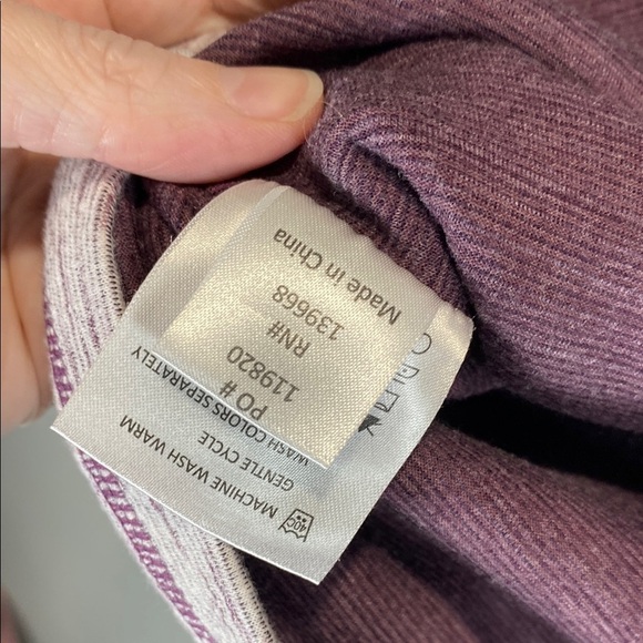 Cozy Purple Cowl Neck Sweater - Picture 8 of 9